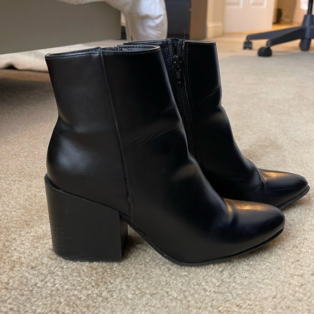 Black booties